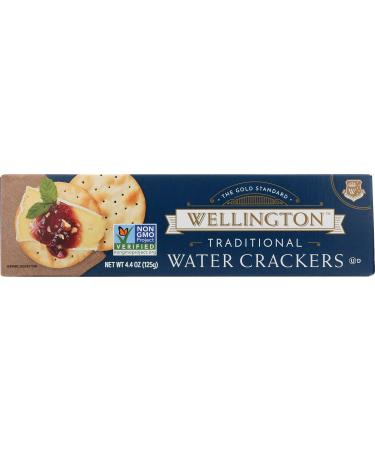 Wellington Traditional Water Crackers, 4.4-Ounces (Pack of 12) Traditional 4.4 Ounce (Pack of 12)