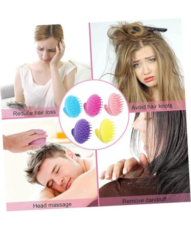 Shop Tovinanna 15-Stk Silicone Shampoo & Body Brushes - Scalp Care Dog Massage Hair Remover - Buy Online on GoSupps.com