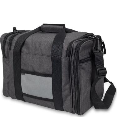 Eb Jumbles Gray Multifunctional Pocket Care Bag | First Aid Bag with Big Main Compartment & 2 Outside Pockets | Nursing Service Gray-Bitone with Hand Loops & Removable Shoulder Strap - Buy Online on GoSupps.com