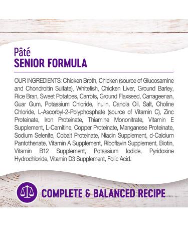Wellness Complete Health Senior Dog Food - Chicken & Sweet Potato, 12.5 oz (Pack of 12) - Buy Online on GoSupps.com