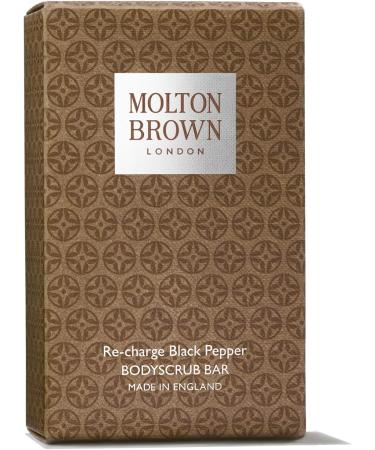 Molton Brown Black Pepper Bodyscrub Bar - Exfoliating Soap Bar for Smooth Skin - Buy Online on GoSupps.com