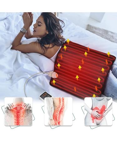 UTK Upgrade Far Infrared Heating Pad - Natural Jade Heat Pad with Memory Function Controller | Adjustable Time and Temperature | 21x31 - Buy Online on GoSupps.com