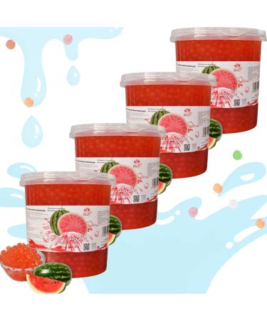 4x3kg bubble tea pearl watermelon-bubble tea pearls bubbles bubbletea boba pearl set super ideas to make yourself bubble tea diy and fantastic boba parties watermelons 4