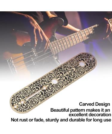 Guitar Control Plate Carved Guitar Control Plate Replacement Original for TL TELE(gold) - Buy Online on GoSupps.com