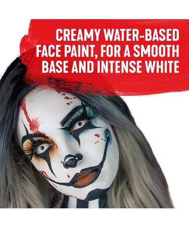 Snazaroo 1198200 Face Paint Clown White 50ml 1.69 Fl Oz - Pack of 1 - Buy Online on GoSupps.com