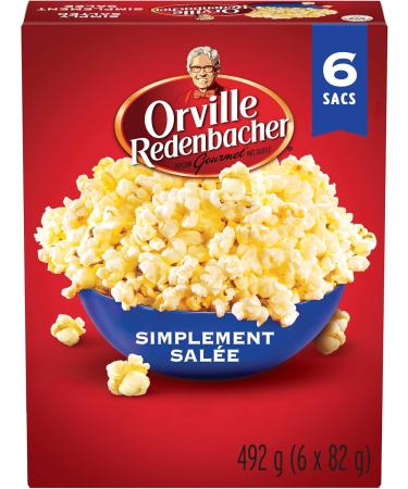 Orville Redenbacher's Popcorn Simply Salted 6 Count (Pack of 6) Simply Salted 13.67 g (Pack of 36) - Buy Online on GoSupps.com