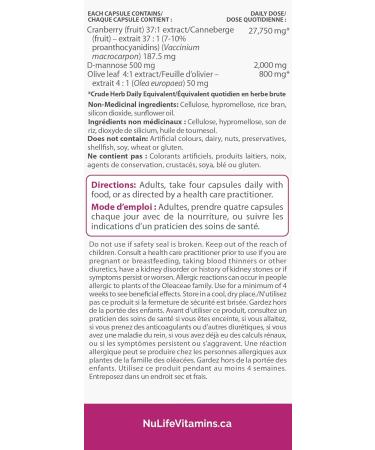 NuLife Therapeutics by NuLife Vitamins Urinary Tract Therapy - Enhanced Cranberry Formula 60 Count - Buy Online on GoSupps.com
