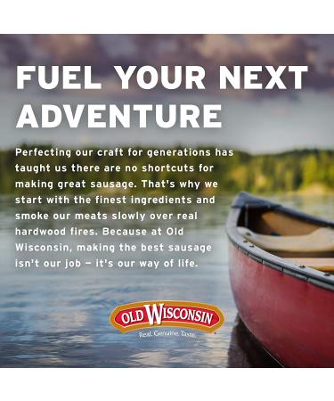 Old Wisconsin Premium Summer Sausage - 100% Natural, High-Protein, Low-Carb, Keto, Gluten-Free - 8 Ounce - Buy Online on GoSupps.com