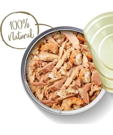 Applaws Premium Natural Cat Food - Tuna Fillet & Shrimps in Broth 156g Can (24 Pack) - Buy Online Internationally - Buy Online on GoSupps.com
