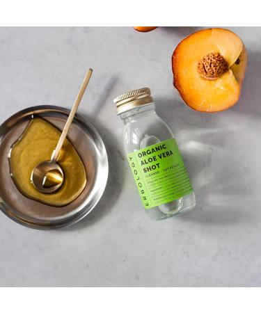 Erbology Organic Aloe Vera Juice 12 Daily Shots (2 fl oz) - Immunity Support and Detox - from Inner Leaf - Straight from Farm in Spain - Undiluted - No Added Sugar - Non-GMO - Recyclable Glass Bottle Aloe Vera 2 Fl Oz (Pack  - Buy Online on GoSupps.com