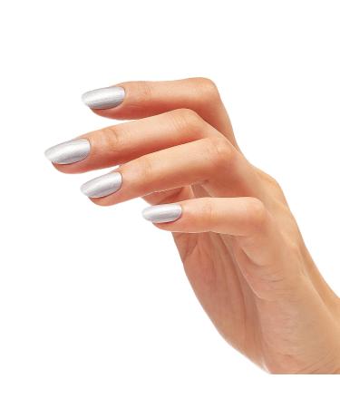 Bluesky Gel Nail Polish Spring Collection 2021 - Move with Grace SS2110 10ml Silver Metallic Shimmer - UV/LED Hardening Required - Buy Online on GoSupps.com