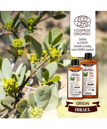 Buy Organic Jojoba Oil 900ml - Pure & Natural Cold Pressed - International Shipping Available - Buy Online on GoSupps.com
