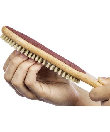 REMOS Jumbo Hand Washing Brush with File and Natural Bristles - 29 cm - Buy Online on GoSupps.com
