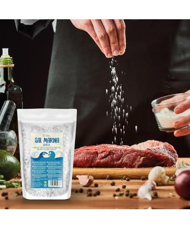 Wassy Himalaya SL 100 natural unrefined sea salt organic mineral sea salt with a high degree of purity perfect for cooking premium sea salt Origin Spain Salt Large Coarse - Buy Online on GoSupps.com