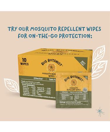 Bug Botanist Mosquito Repellent Spray - Family Friendly - 4oz Bottle with Essential Oils - Buy Online on GoSupps.com