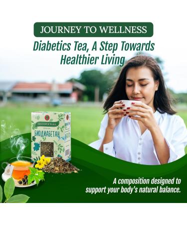 KUKER Diabetics Tea Blood Sugar Controller Loose Leaf - Diabetic Control Herbal Tea For Diabetes - Peppermint & Cinnamon Infusion Diabetic Tea Peppermint Loose leaf Tea - Tea For Diabetes 100g - Buy Online on GoSupps.com