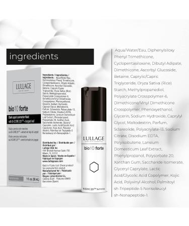 Bio10 Forte Dark Spot Corrector for Sensitive Skin | Reduce Dark Spots with B-CORE 221TM | Lullage 1 Fl Oz - International Shipping Available - Buy Online on GoSupps.com