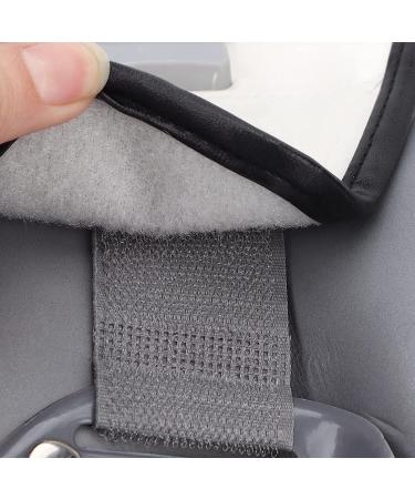 SAFWEL Neck Brace for Pain Relief | Cervical Traction & Fixation with Back Support Pad | Ideal for Heavy Work - Buy Online on GoSupps.com