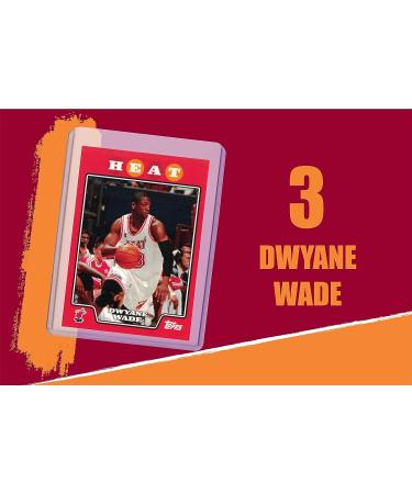 Dwyane Wade Basketball Cards Assorted Bundle - Miami Heat Chicago Bulls Trading Card Gift Pack (5 Cards) - Buy Online on GoSupps.com