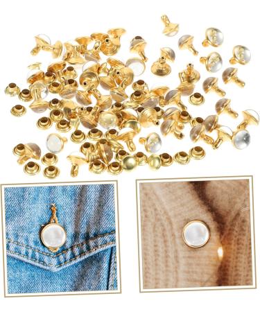 NUOBESTY 150 pcs Bag Accessories Rivet Crafts Shoe Rivets Stud Craft for Kit Turquoise Spikes Studs DIY 0.9X0.7cmx3pcs As Shownx3pcs - Buy Online on GoSupps.com