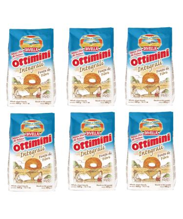 Divella Divella Ottimani Integrali 400g Cork Biscuits Pack of 6