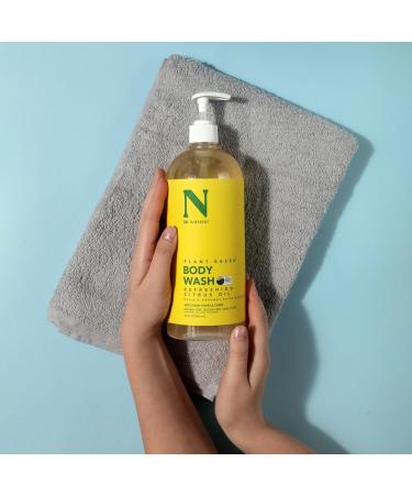 Dr. Natural Citrus Body Wash - 32 oz Moisturizing Formula for Dry Skin | Organic Shea Butter | Hypoallergenic & Plant-Based - Buy Online on GoSupps.com