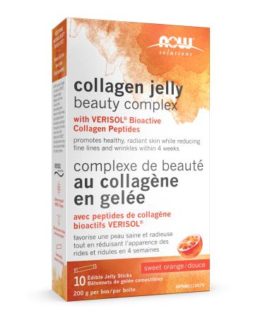 NOW Solutions Collagen Jelly Beauty Complex Sweet Orange 20g x 10 sticks