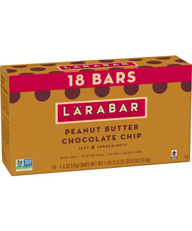 LaraBar Peanut Butter Chocolate Chip - 18 Bars