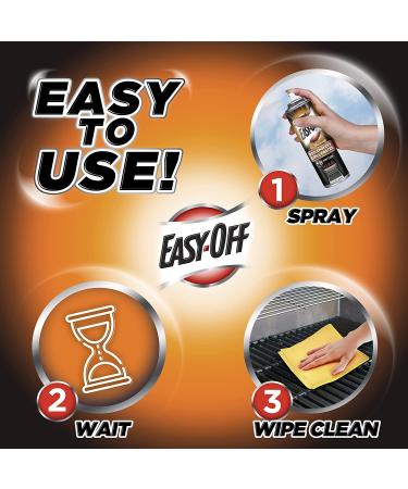 Easy-Off BBQ Grill Cleaner 14.5 oz Aerosol Can - Pack of 1 - Buy Online on GoSupps.com