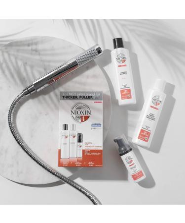 Nioxin 3-Part System | System 4 | Coloured Hair with Progressed Thinning Hair Treatment | Scalp Therapy | Hair Thickening Treatment Conditioner 1 l (Pack of 1) - Buy Online on GoSupps.com
