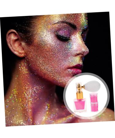Beavorty 2 Sets Glitter powder body powder pink powder shimmer powder sparkle powder spray body glitter As Shown 2x2pcs 7.4X6.8CMx2pcs - Buy Online on GoSupps.com