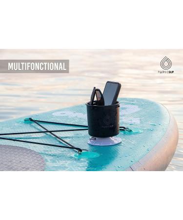 Hydra SUP Paddle Board Cup Holder with Action Mount Accessories and Koozies - Marine Grade Material, Fits Large Water Bottle - Buy Online on GoSupps.com