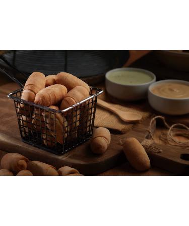 Tio Simon Pre-Cooked Tequeos - Frozen Cheese Filled Sticks (100 Units) - Soft White Cheese - Pack of 1 - Buy Online on GoSupps.com