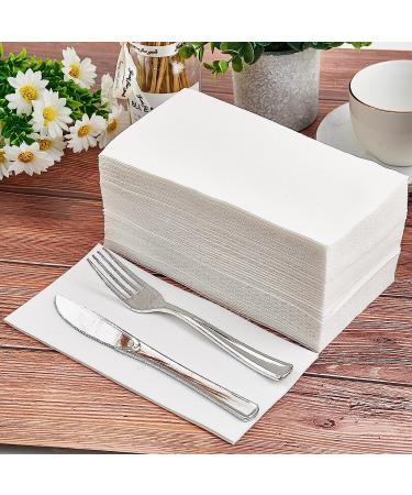 200-Pack Disposable Hand Towels for Bathroom - Soft & Absorbent Paper Guest Towels - Ideal for Kitchen, Parties, Weddings & Dinners - Buy Online on GoSupps.com