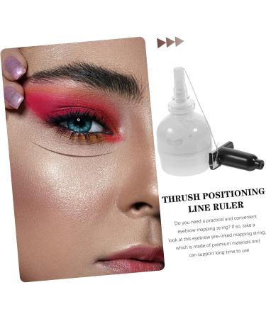 NOLITOY Eyebrow Line String Ink Line Box Ink Line Ruler Vial White Durable Brow Line for Women Auxiliary Tool Draw a Line 6.5x2.6cm White - Buy Online on GoSupps.com