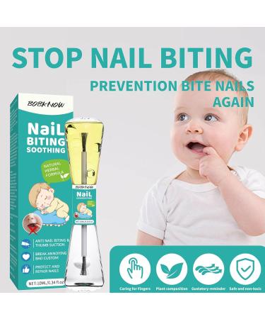 10 ml Nail Biting Treatment for Kids | Bitter Melon Extract Polish - Prevent & Repair Bad Habits - Buy Online on GoSupps.com