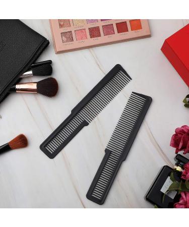 6-Piece Professional Hair Cutting Comb Set - Ideal for Stylists and Barbers - Black - Buy Online on GoSupps.com