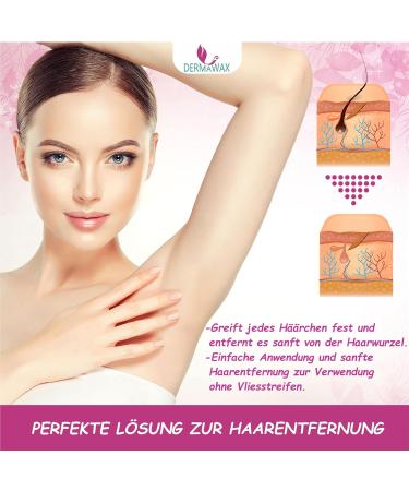 Dermawax Mauve Jasmin Film Wax Pearls - Premium Hair Removal Wax for Brazilian Full Body & Face | 1kg Depilatory Solution - No Strips Needed - Buy Online on GoSupps.com