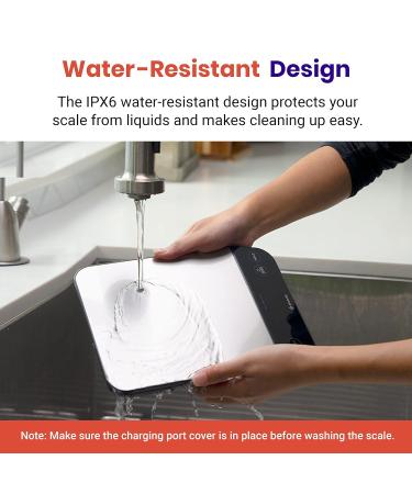 Etekcity 10kg Digital Kitchen Scales Waterproof USB Rechargeable Food Scales with LED Display & Dr. Beckmann Carpet Stain Remover | Removes New and Dried-in Stains | Includes Applicator Brush - Buy Online on GoSupps.com