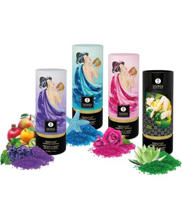 Shunga Aphrodisia Multicolored Bath Salts Crystals 500 grams - Buy Online on GoSupps.com