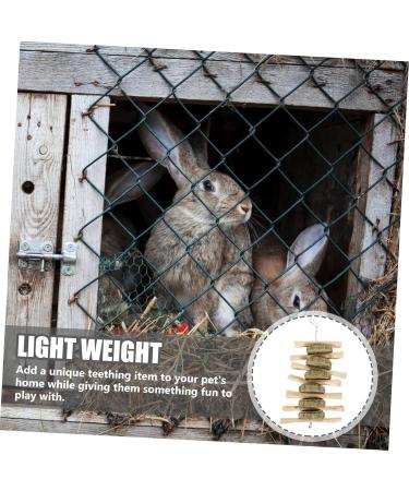 BESPORTBLE Rabbit Chew Snack for Teeth Parrots Biting Playthings Small Pet Chew Snack - Buy Online on GoSupps.com