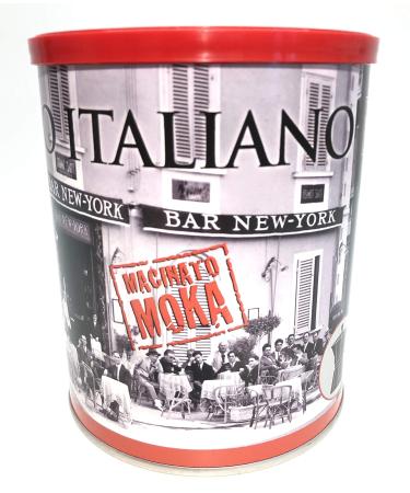 MoMA New York Caf Moulu Lattina Macinato Moka 100% Arabica 250 g