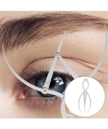 iplusmile R gle Sourcils en Acier Inoxydable Courbe Pochoir Sourcils Pr cis pour Dessin Outil Mesure Femme Finition Argent e Outil Beaut pour Maquillage et Soins - Buy Online on GoSupps.com