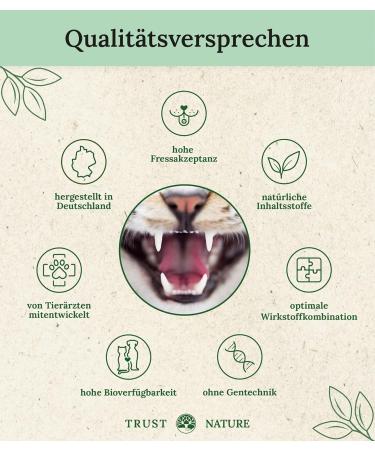 Trust Nature Dental Care Powder for Dogs & Cats | Anti-Plaque & Fresh Breath | German-Made with Parsley Mint Vitamin C Spirulina & Chlorella - Buy Online on GoSupps.com