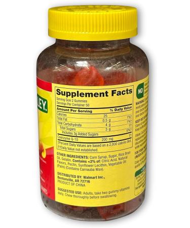 Coq10 200mg Gummies- Coenzyme Supplement for Adults Natural Flavor 200 mg 100 ct (Pack of 1) Boxed by Fusion Shop Store - Buy Online on GoSupps.com