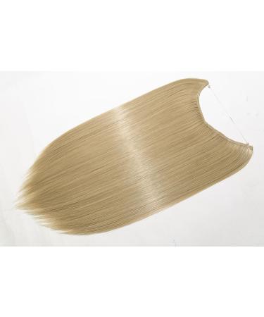 20 Inches Straight Hair Extensions Secret Headband No Clip Easy Invisible Crown Wire in Hair Extensions Hairpiece for Women Ash blonde mix bleach blonde Ash blonde mix bleach blonde 20 Inch - Buy Online on GoSupps.com