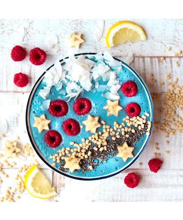 Magic Blue Spirulina Powder - Natural Blue Food Coloring | Vibrant Phycocyanin 50g - Vegan & Gluten-Free - Buy Online on GoSupps.com