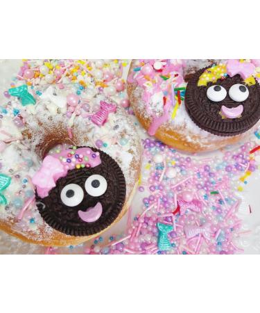 Colorful Ocean-Maiden Cub Sweetness Sprinkles | Seestern Dessert Toppers | Shell Cake & Cupcake Decorations | Pearl Cookie Mix | Ocean-Inspired Sugar Sprinkles for Cake Decor - Buy Online on GoSupps.com