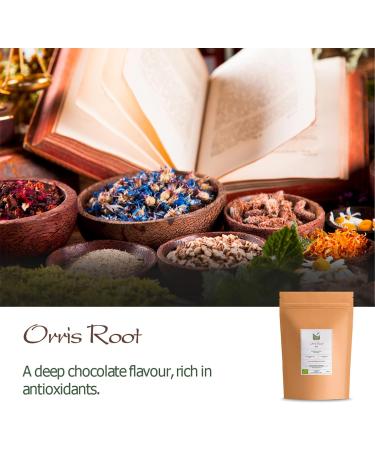 Orris Root Iris Root - Dried Herbal Tea Orris Root Dried Orris Root Herb Orris Root Tea Iris Root Tea Orri Root Oris Root Dried Roots 50g - Buy Online on GoSupps.com
