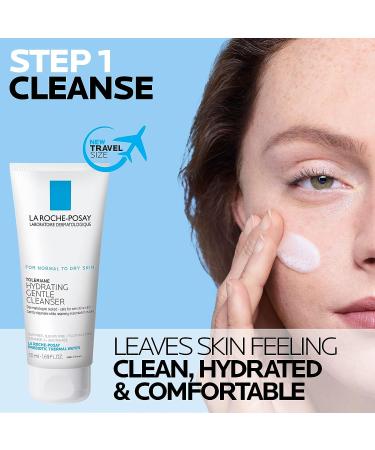 La Roche-Posay Anthelios Tinted Mineral Sunscreen 1.7 Fl Oz + Travel Size Hydrating Cleanser - Buy Online on GoSupps.com